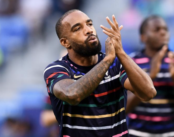 Alexandre Lacazette joueur de football français