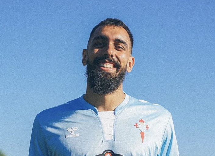 Borja Iglesias attaquant de football du Celta Vigo