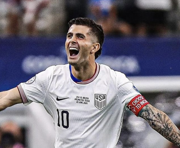 Christian Pulisic joueur de football américain