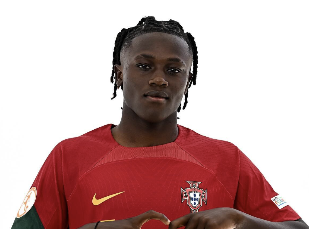 Geovany Quenda joueur de football portugais