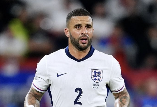 Kyle Walker défenseur de football en équipe nationale d’Angleterre