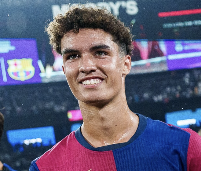 Noah Darvich joueur du FC Barcelone