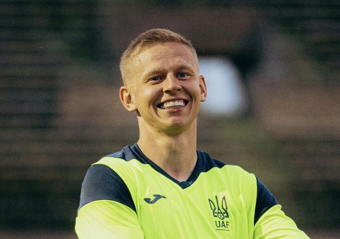 Oleksandr Volodymyrovytch Zinchenko joueur de football ukrainien avec l’équipe nationale