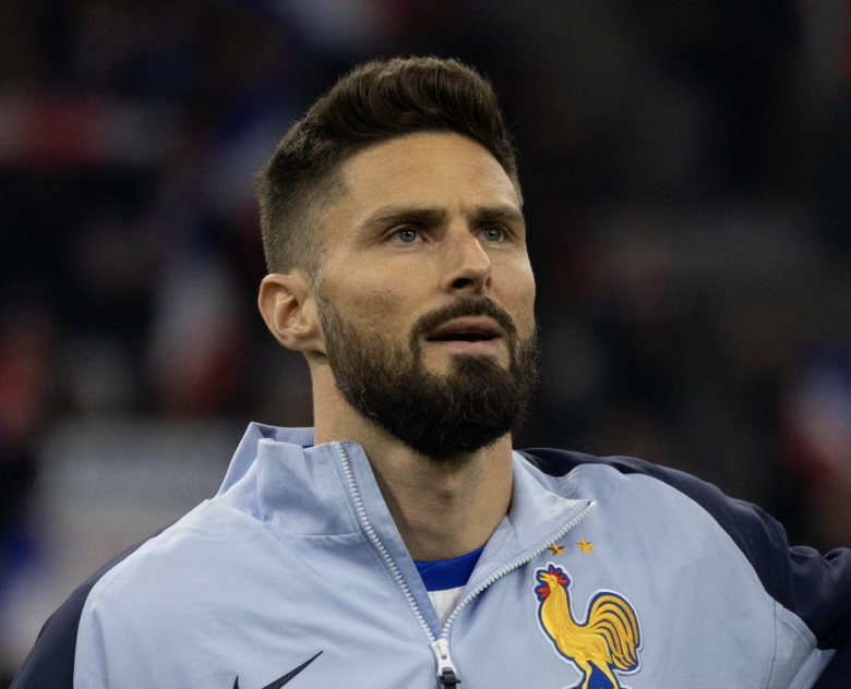 Olivier Giroud joueur de football français