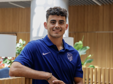 Pablo Pérez joueur de football de l’Atlético Madrid