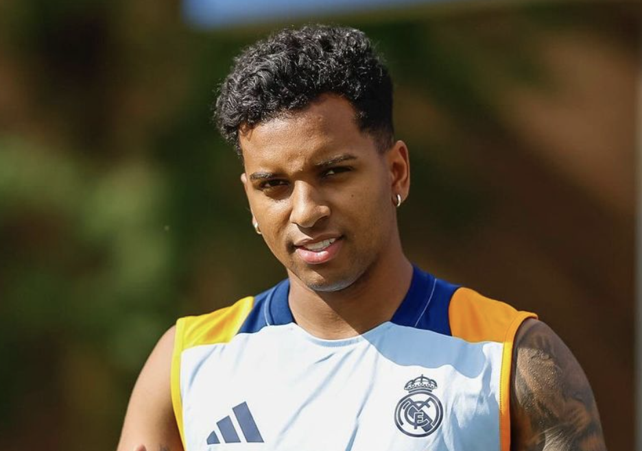 Rodrygo Silva de Goes à l’entraînement du Real Madrid