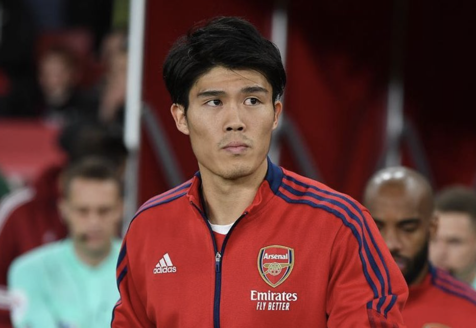 Takehiro Tomiyasu joueur de football japonais d’Arsenal