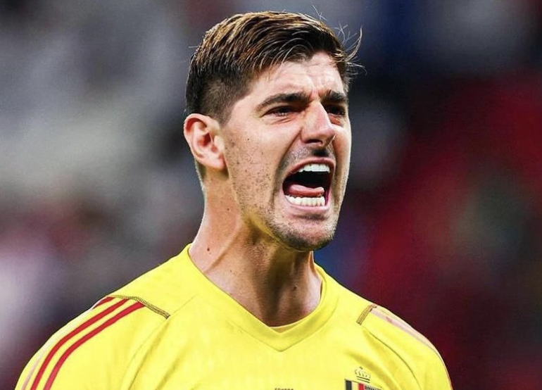 Thibaut Courtois gardien de football en équipe nationale Belge