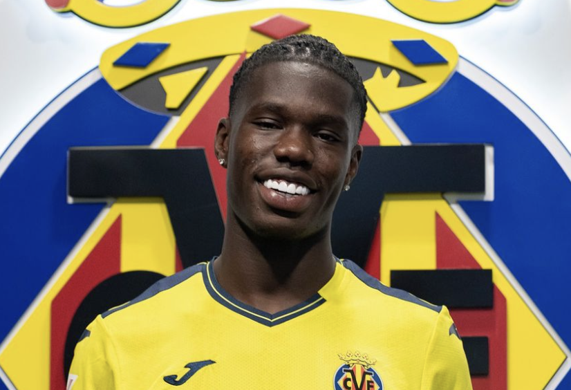 Thierno Barry joueur de football à Villarreal