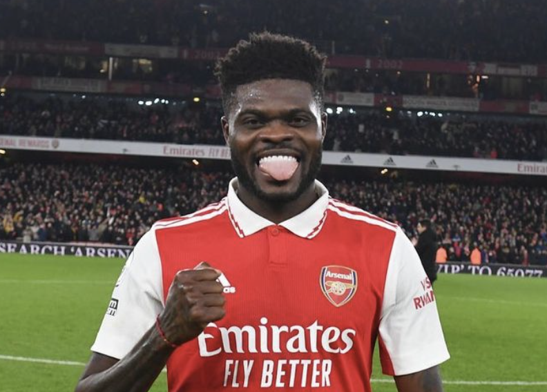 Thomas Partey joueur de football ghanéen d’Arsenal