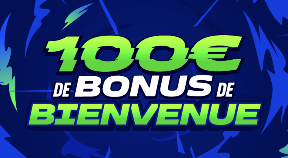 100€ de Bonus de Bienvenue Parions Sport 15 août 2024