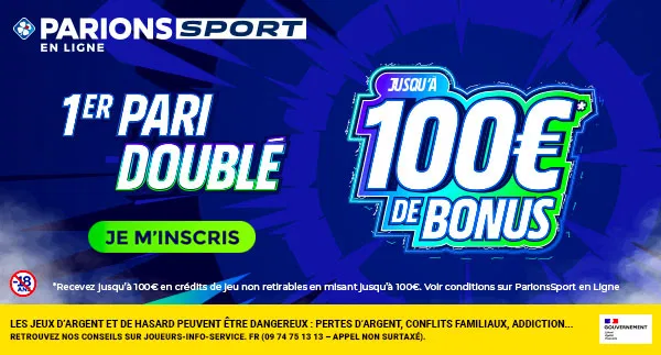 1er pari doublé sur Parions Sport pour parier sur la l’équipe de France de football en Ligue des Nations