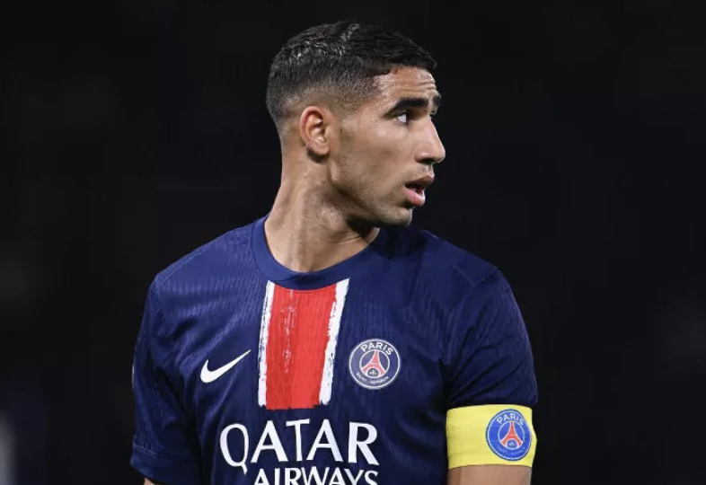 PSG : Achraf Hakimi laissé au repos pour le match contre Reims