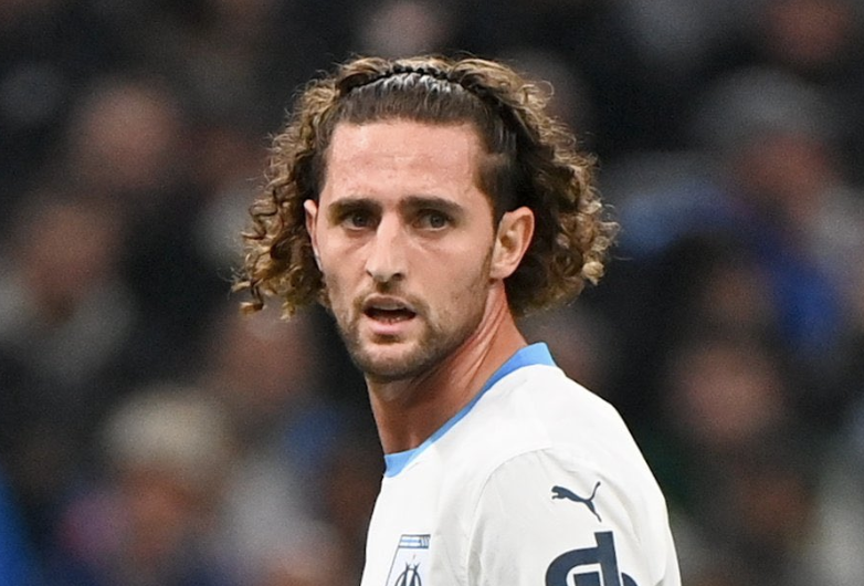 Adrien Rabiot après un but encaissé avec l’OM face à Auxerre en Ligue 1