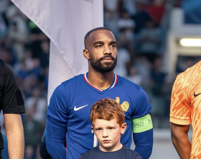 Alexandre Lacazette capitaine de l’équipe de france pour les JO 2024 à Paris