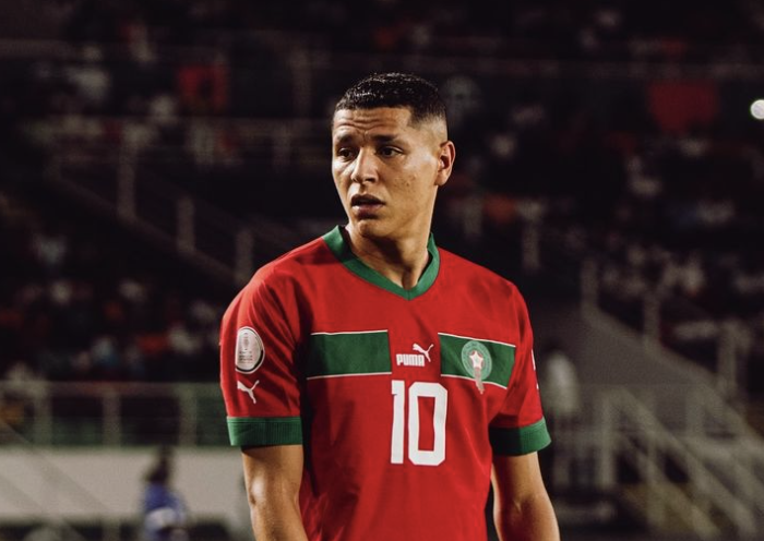 Amine Harit en équipe nationale du Maroc est dans le viseur du Zenit Saint-Pétersbourg