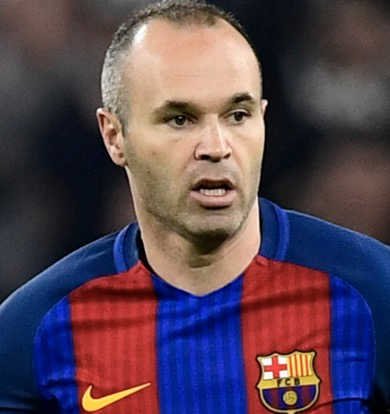 Andres Iniesta au FC Barcelone