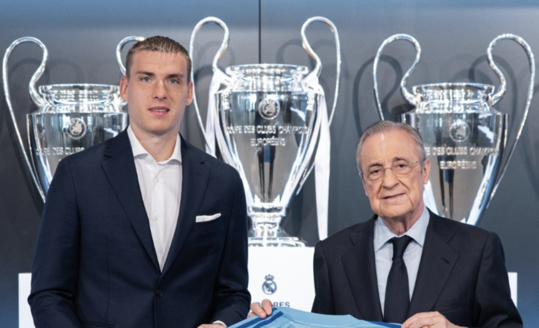 Andriy Lunin prolonge jusqu’en 2030 au Real Madrid