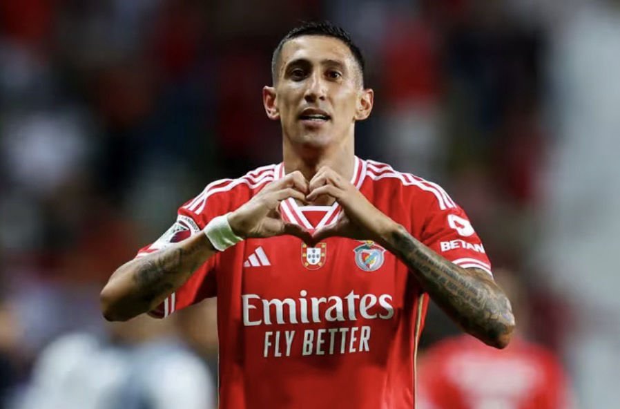Benfica : Angel Di Maria souvent décisif face à l’OM