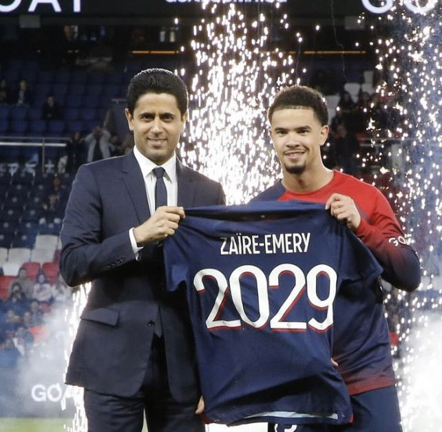 Warren Zaïre-Emery prolonge son aventure parisienne jusqu'en 2029