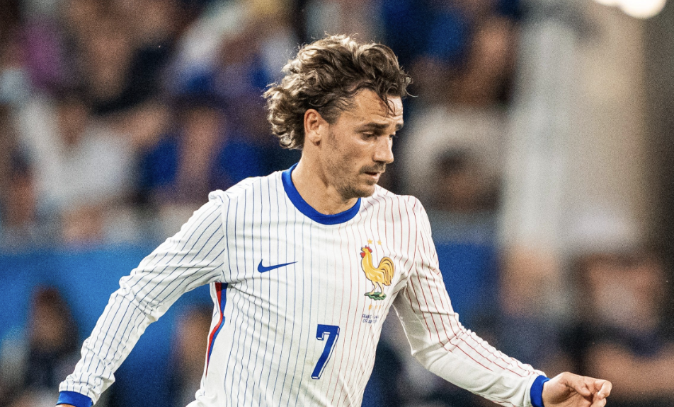 Antoine Griezmann face au Canada avec l’Équipe de France 