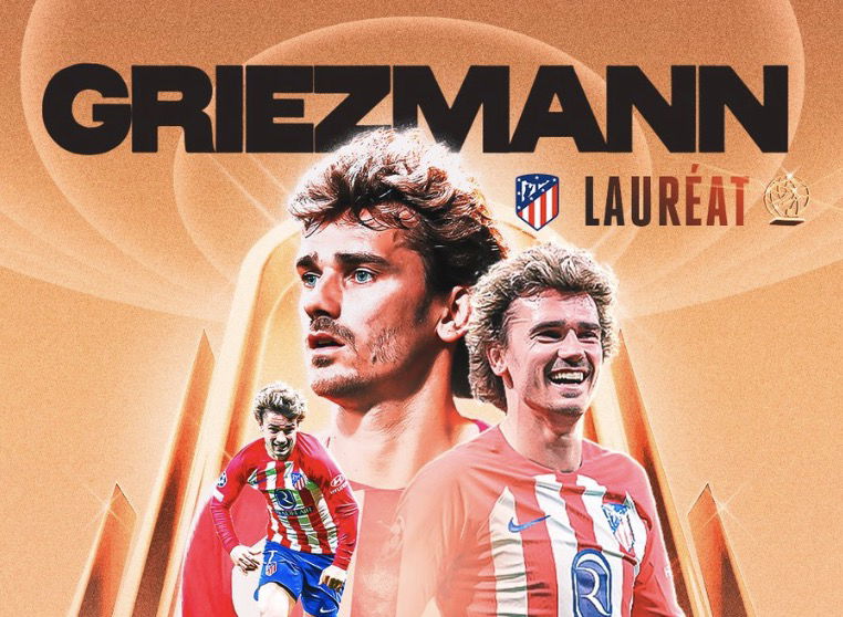 Antoine Griezmann, sacré meilleur joueur français de l’étranger aux Trophées UNFP 2024