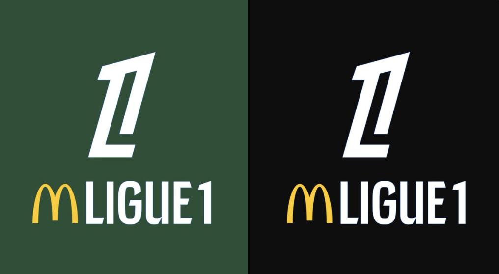 Aperçu des logos possibles pour la Ligue 1 McDonald's