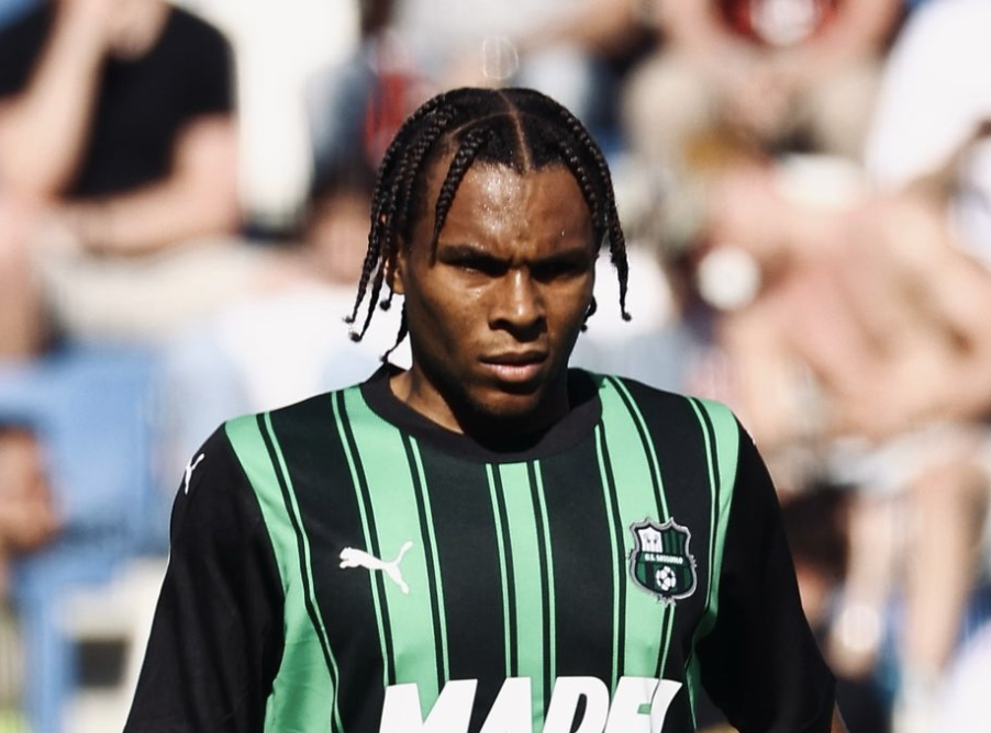 Armand Laurienté avec Sassuolo 15 août 2024