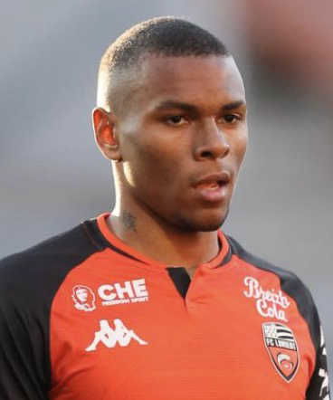 Armand Laurienté lorsqu’il évoluait au FC Lorient.