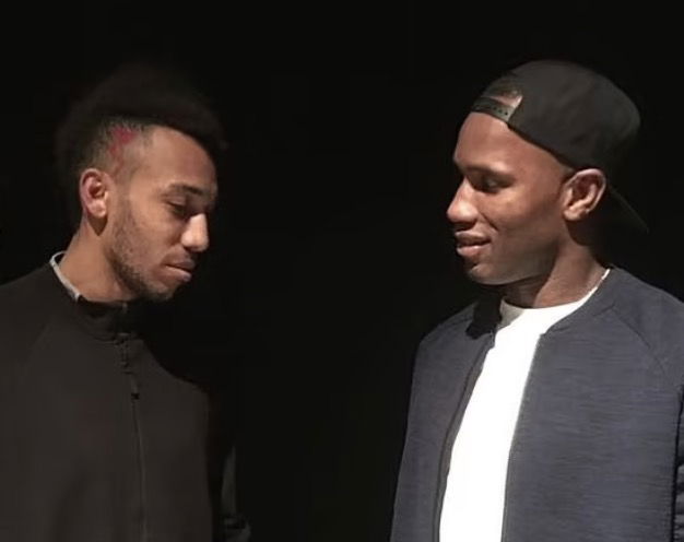 Aubameyang et Drogba