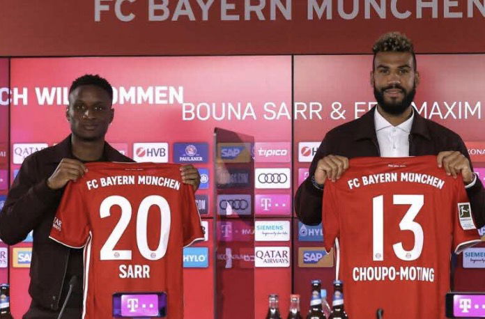 Mercato : Choupo-Moting et Sarr quittent le Bayern Munich