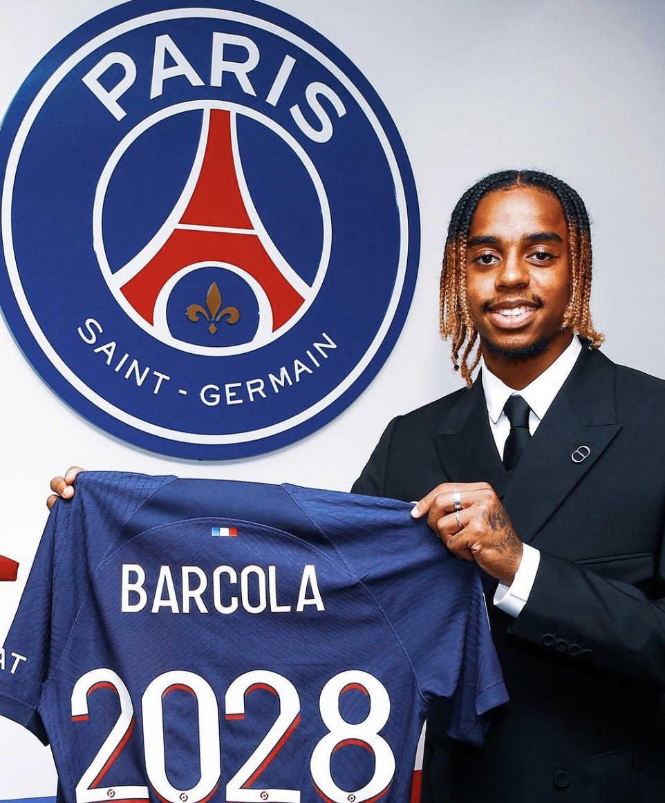 Bradley Barcola : sa signature au Paris Saint-Germain