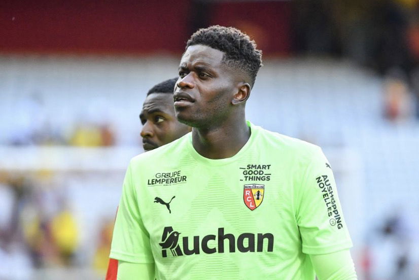 Brice Samba avec le RC Lens 18 mai 2024