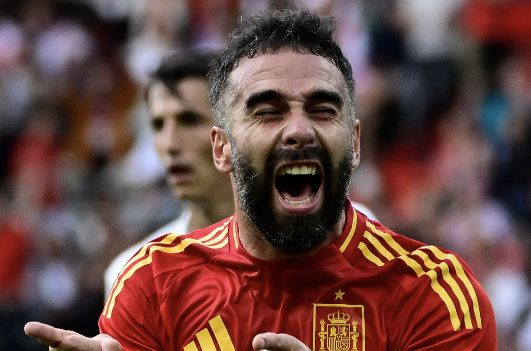 But de Dani Carvajal avec l’Espagne face à la Croatie à l’Euro 204