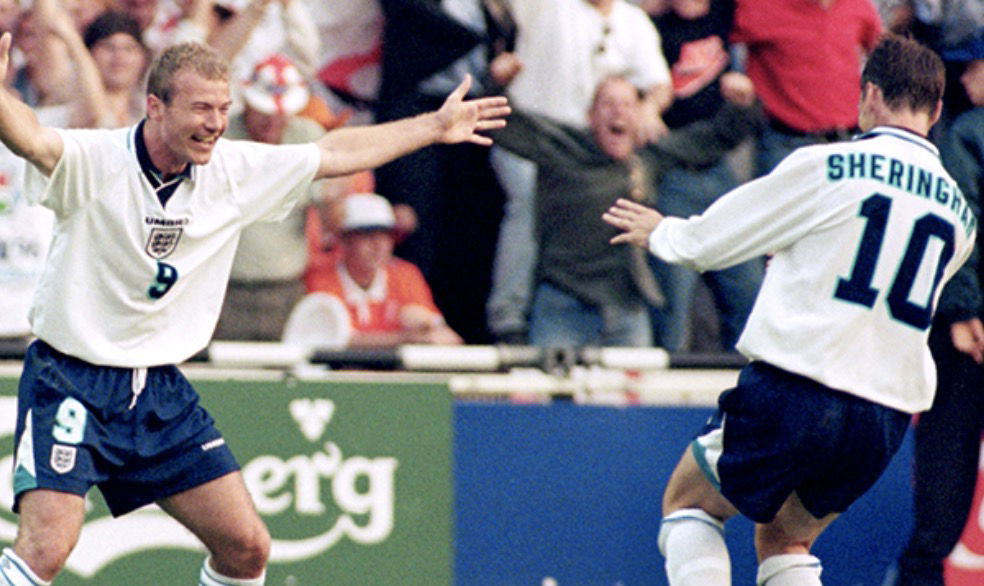 Buts Angleterre face aux Pays-Bas à l’Euro 1996 