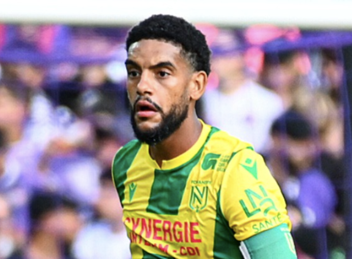 Casteletto face à Toulouse avec le FC Nantes en Ligue 1