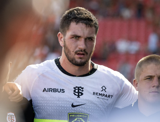 Clément Vergé joueur de rugby français