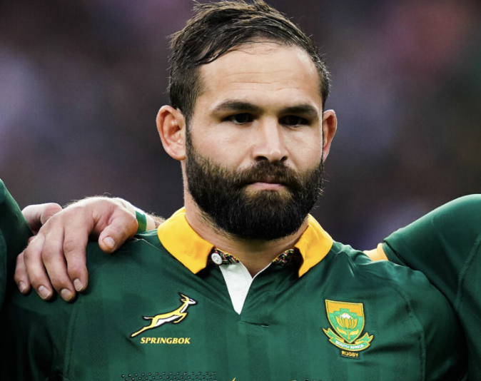 Cobus Reinach joueur de rugby d’Afrique du Sud