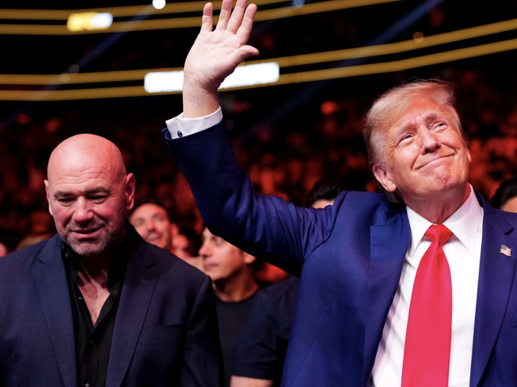 Dana White célèbre la victoire de Trump aux élections américaines