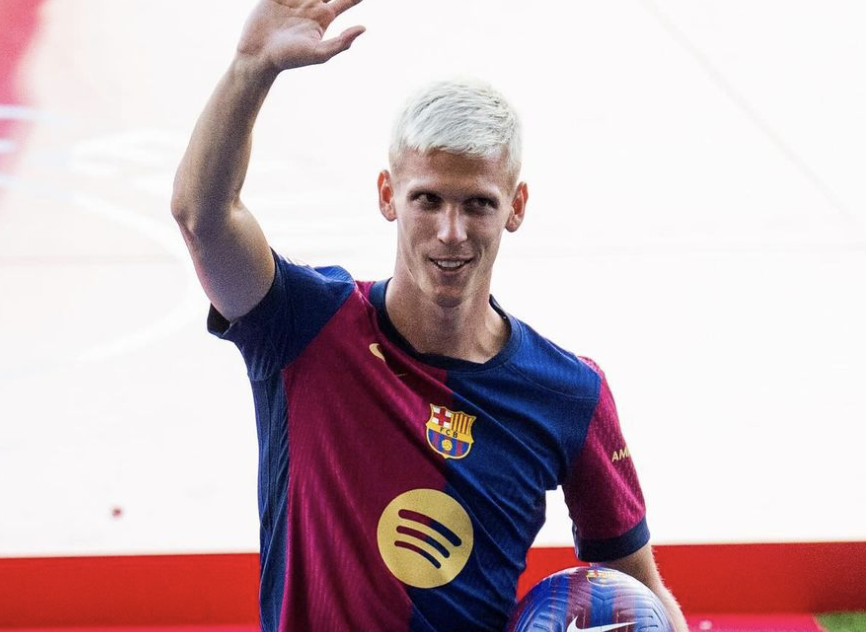 Dani Olmo enfin enregistré en Liga par le FC Barcelone 