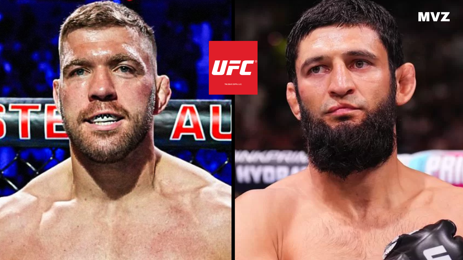 Dricus Du Plessis face à Khamzat Chimaev pour leur combat de MMA à l’UFC 319