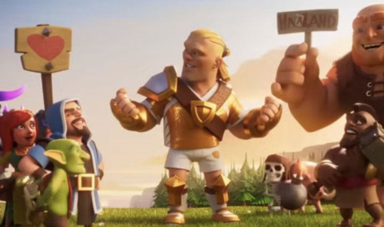 Erling Haaland débarque sur le jeu vidéo Clash of Clans