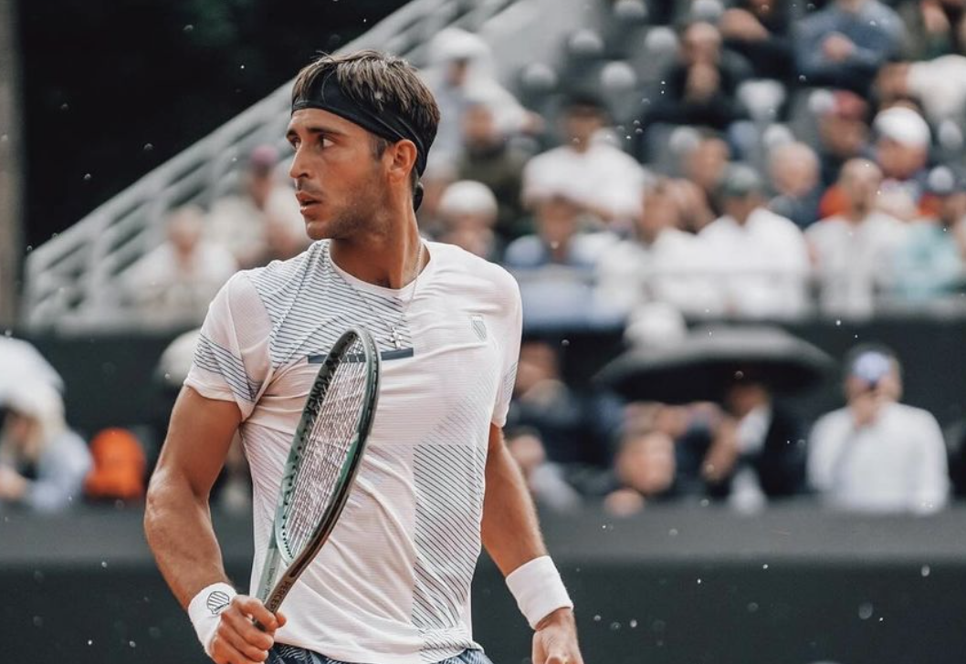 Etcheverry qui élimine Cazaux à Roland Garros