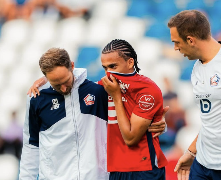 Ethan Mbappé blessé pour son premier match à Lille