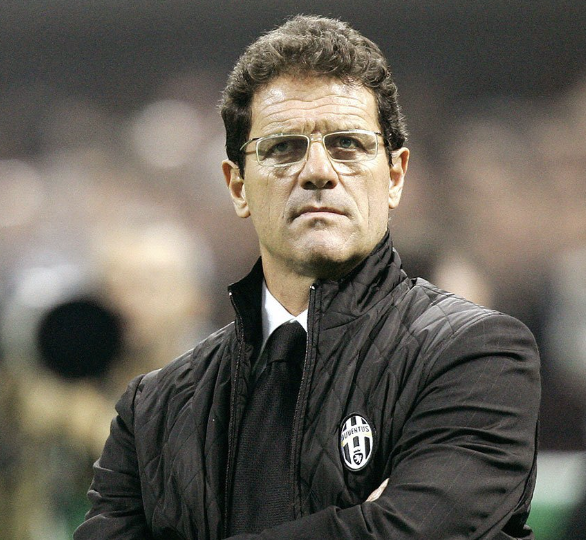 Fabio Capello entraîneur de la Juventus de Turin