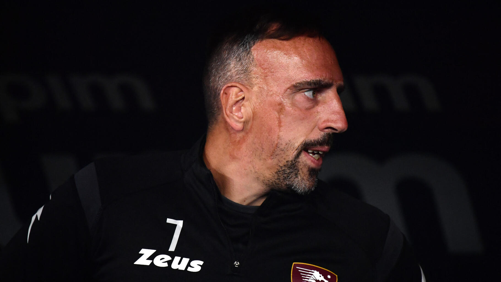 Franck Ribéry sur le banc de la Salernitana