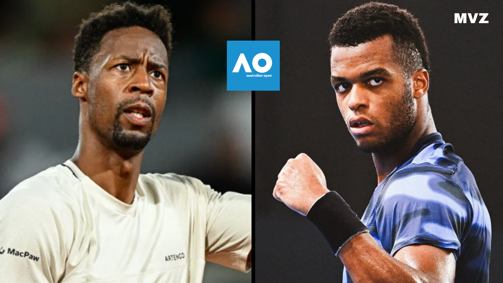 Gaël Monfils face à Giovanni Mpetshi Perricard à l’Open d’Australie