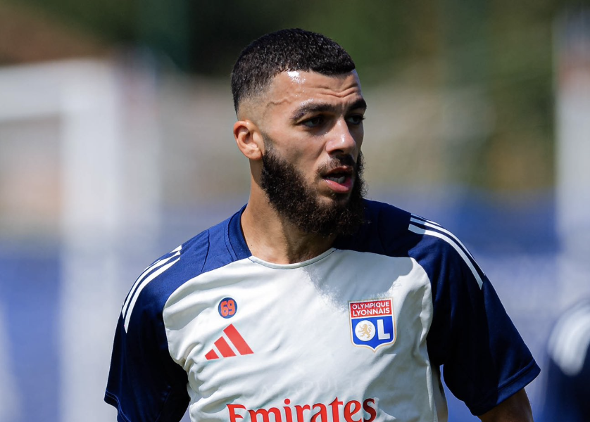 Georges Mikautadze à l’entraînement avec l’Olympique Lyonnais 15 août 2024