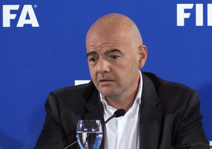 Gianni Infantino, président de la FIFA