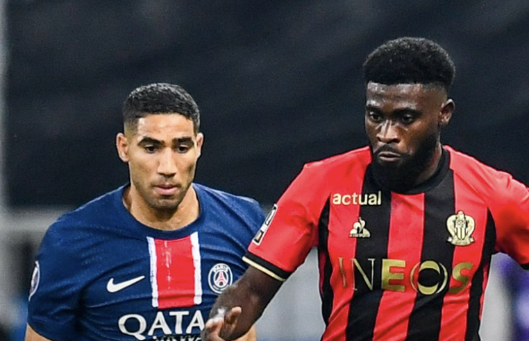 Le PSG fait match nul à Nice et laisse la première place à Monaco